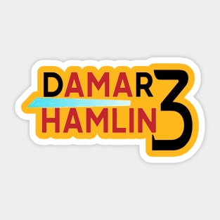 PRAY FOR DAMAR HAMLIN 3 (4) Sticker